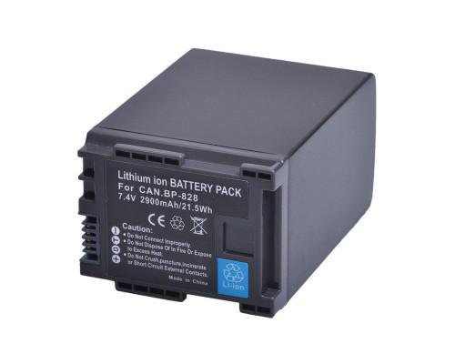 Акумулятор для камер CANON - BP-828 (BP-820) аналог - 2900 ma