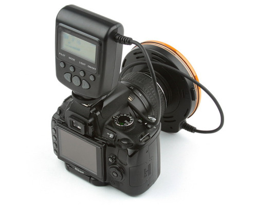 Кольцевая LED макровспышка MeiKe FC-110 (FC110) для камер NIKON