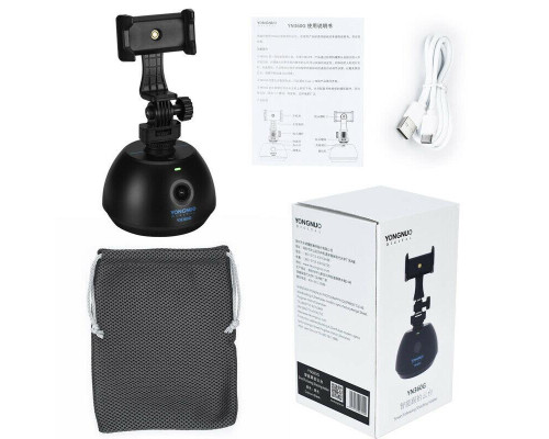 Моторизований, що стежить SMART тримач - головка YN360G від Yongnuo для камер і телефонів.