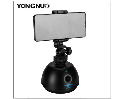 Моторизований, що стежить SMART тримач - головка YN360G від Yongnuo для камер і телефонів.