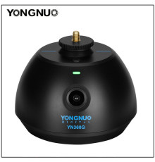Моторизований, що стежить SMART тримач - головка YN360G від Yongnuo для камер і телефонів.