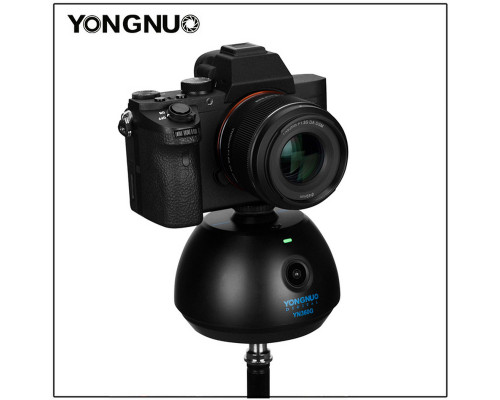 Моторизований, що стежить SMART тримач - головка YN360G від Yongnuo для камер і телефонів.