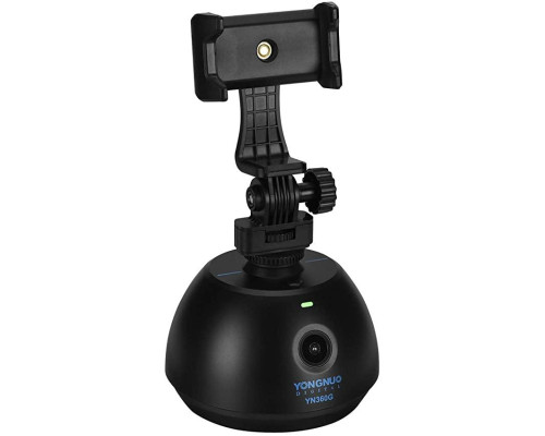 Моторизований, що стежить SMART тримач - головка YN360G від Yongnuo для камер і телефонів.