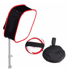 Софтбокс, розсіювач, дифузор (Softbox) 41 х 41 см для LED-панелей, накамерного світла