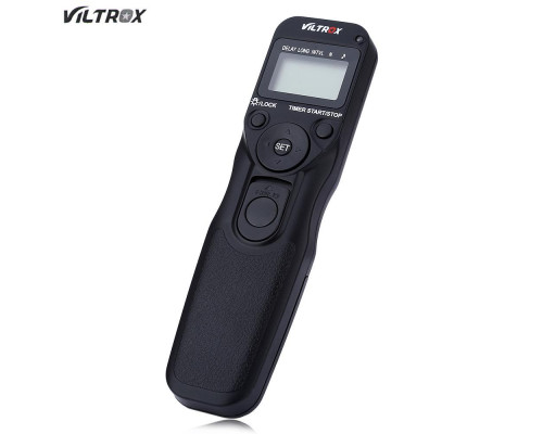 Провідний пульт управління тросик Viltrox з таймером та LCD - MC-C1 (аналог RS-60E3) для Pentax програмований