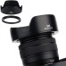 Бленда для Fujifilm LH-XF1545II від JJC для об'єктивів Fujifilm XF 18mm f/2 R та XC 15-45mm f/3.5-5.6 OIS PZ