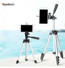 Штатив фірми Teyeleec для фотоапаратів, відеокамер. телефонів - 3110 + кріплення для телефону