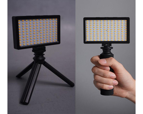 Ультратонкий, портативний LED - освітлювач, відео-світло Teyeleec MT120A із вбудованим акумулятором