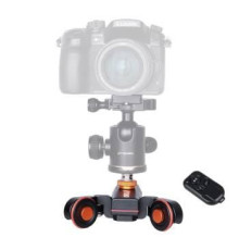 Візок операторський Yelangu L4X з пультом (autodolly) для фотоапарата, екшн-камери, смартфона