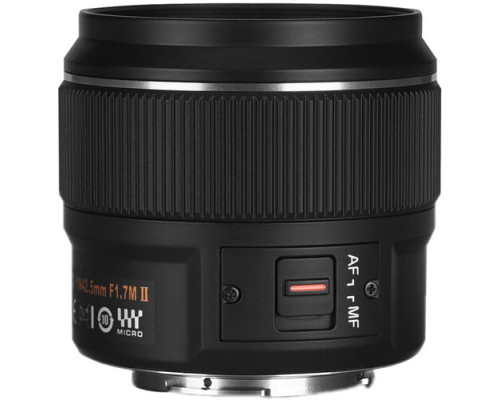 Об'єктив YONGNUO YN42.5mm F1.7M II (2 версія) для Olympus, Panasonic і т. д. (Micro 4/3 - mount) автофокусний