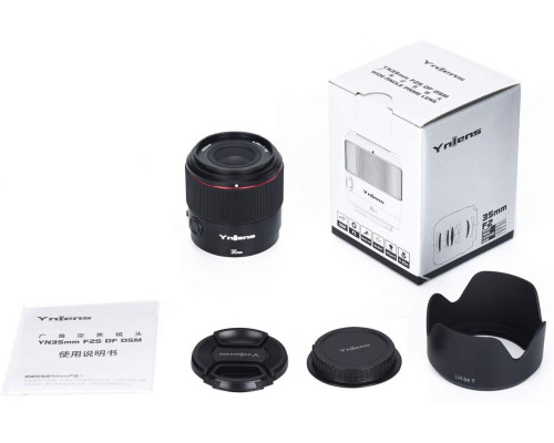 Об'єктив Yongnuo YnLens YN35mm F2S DF DSM (для Sony E/FE — mount- автофокусний)