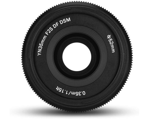 Об'єктив Yongnuo YnLens YN35mm F2S DF DSM (для Sony E/FE — mount- автофокусний)