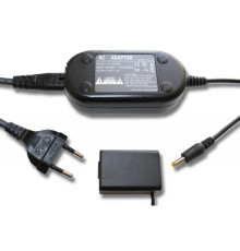 Мережевий адаптер DMW-AC8+DMW-DCC6 (разом акумулятора DMW-BMB9) для камер Panasonic — живлення від мережі