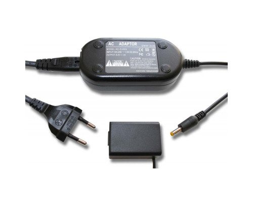 Мережевий адаптер DMW-AC8+DMW-DCC6 (разом акумулятора DMW-BMB9) для камер Panasonic — живлення від мережі