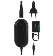 Мережевий адаптер DMW-AC8+DMW-DCC9 (акб DMW-BLD10) для камер Panasonic DMC-G3, DMC-GF2, DMC-GX1 - живлення від мережі