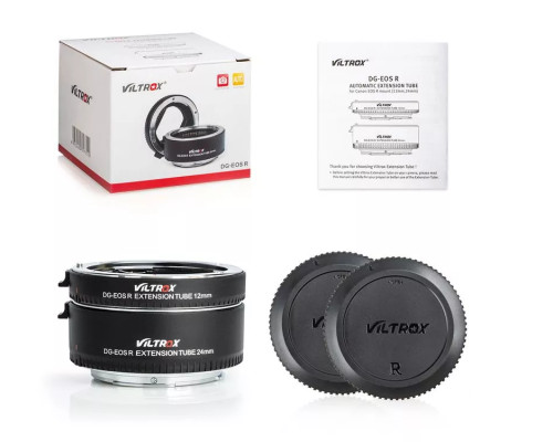 Макрольйольця Viltrox DG-EOS R автофокусні для фотокамер Canon EOS R (байонет RF)