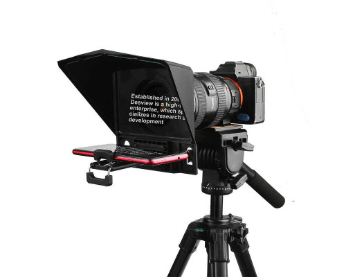 Телесуфлер - телепромтер Bestview T2 (Desview T2) telepromter - суфлер для смартфона або планшета