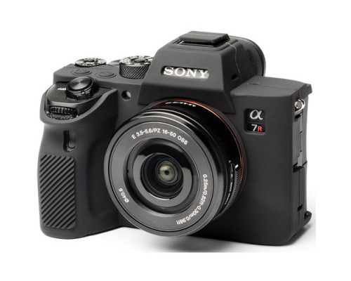 Захисний силіконовий чохол для фотоапаратів SONY A7R IV, A9 II - чорний