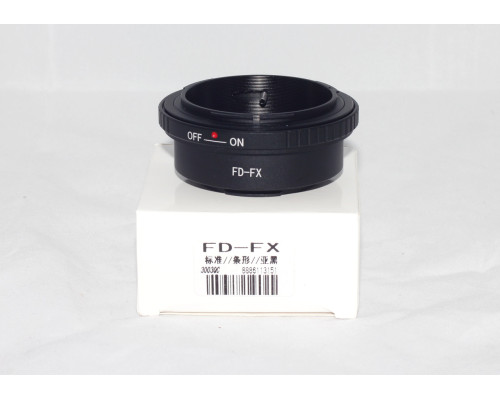 Адаптер (перехідник) Canon FD - FX Fuji (FD-FX) для камер FujiFilm з байонетом FX