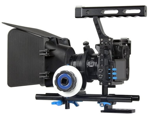 Клітка YELANGU C500 (F500) універсальна зі фокусом, рейками, напрямними для фотоапаратів