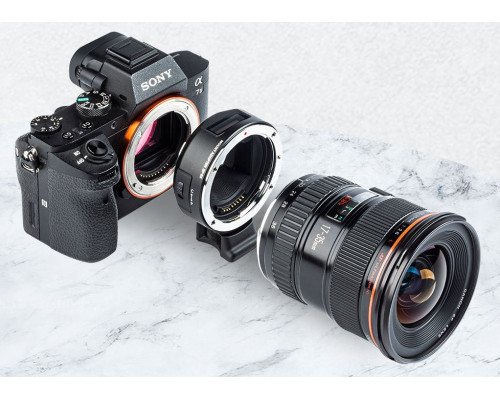 Адаптер Viltrox EF-E5 для Canon EF/EF-S на байонет Sony E-mount (Canon EF-Sony E) — автофокусний