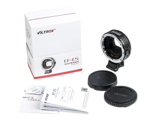 Адаптер Viltrox EF-E5 для Canon EF/EF-S на байонет Sony E-mount (Canon EF-Sony E) — автофокусний