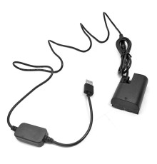USB-адаптер живлення ACK-E6 для Canon замість акумулятора LP-E6, LP-E6N, LP-E6NH