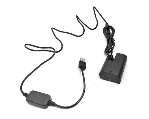USB-адаптер живлення ACK-E6 для Canon замість акумулятора LP-E6, LP-E6N, LP-E6NH