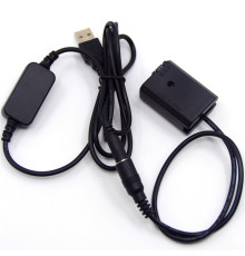 USB-адаптер живлення AC-PW20 для Sony (A6000, A6400, A6300, A6500, A7, A7 II, NEX.) замість акумулятора NP-FW50