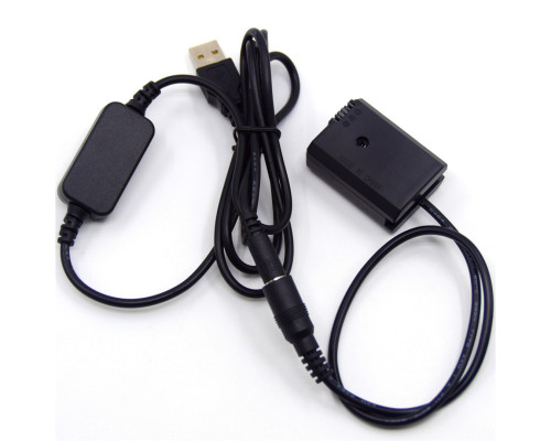 USB-адаптер живлення AC-PW20 для Sony (A6000, A6400, A6300, A6500, A7, A7 II, NEX.) замість акумулятора NP-FW50