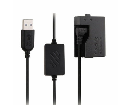 USB-адаптер живлення ACK-E10 для Canon EOS 1100D 1200D 1300D 1500D 2000D 4000D замість акумулятора LP-E10