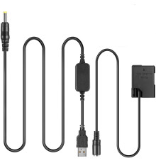USB адаптер живлення EP-5A для Nikon D3100 D3200 D3300 D3400 D3500 D5100 D5200 D5300 D5500 D5600 - АКБ EN-EL14