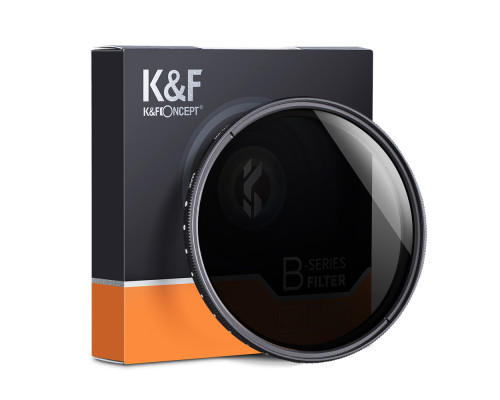 Нейтрально-сірий світлофільтр K&F Concept зі змінною щільністю 40,5 мм ND2 — ND400 (Slim Variable/Fader NDX)
