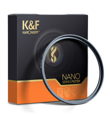 Світлофільтр K&F Concept 43 mm MC UV, Nano-X B270, HD, 18-шарове Nano покриття
