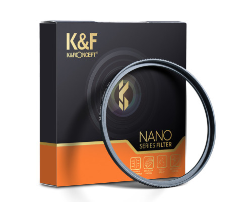 Светофильтр K&F Concept 105 mm MC UV, Nano-X B270, HD, 18-слойное Nano покрытие