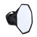 Софтбокс, розсіювач, дифузор (Softbox) для спалахів 20 см Puluz PU5120