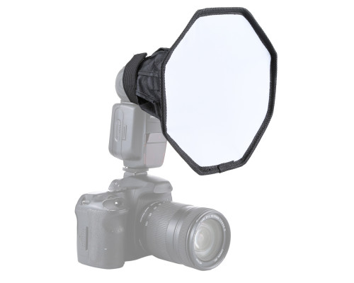 Софтбокс, розсіювач, дифузор (Softbox) для спалахів 20 см Puluz PU5120