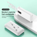 Повер банк (powerbank) Letang LT-S160 — 20000 ma, 2,1 A з вбудованими кабелями Micro-USB, Type C, USB-A X 2