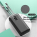 Повер банк (powerbank) Letang LT-S160 — 20000 ma, 2,1 A з вбудованими кабелями Micro-USB, Type C, USB-A X 2