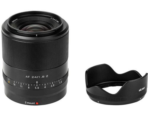 Об'єктив VILTROX AF 24 mm F1.8 Z STM (AF 24/1.8 Z) для камер Nikon (байонет — Z-mount)