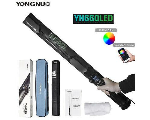 LED - освітлювач, відеосвітло, жезл - Yongnuo YN660LED (2000-9900K) - 45 Ватт
