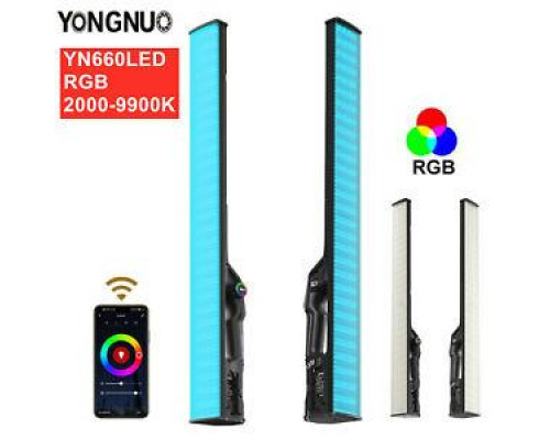 LED - освітлювач, відеосвітло, жезл - Yongnuo YN660LED (2000-9900K) - 45 Ватт