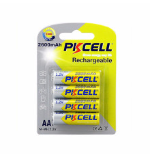Акумулятори AA - PkCell 2600 mAh (4шт у блістері)