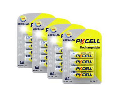 Акумулятори AA - PkCell 2800 mAh (4шт у блістері)