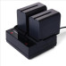 Зарядний пристрій DC-DUAL для 2 x АКБ Sony NP-F550, NP-F570, NP-F750, NP-770, NP-F950, NP-F960, NP-F970