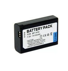 Аккумулятор BP1410 (BP-1410) аналог на 1410 ма для камер SAMSUNG NX30, WB2200, WB2200F