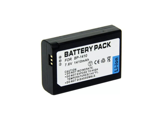 Аккумулятор BP1410 (BP-1410) аналог на 1410 ма для камер SAMSUNG NX30, WB2200, WB2200F