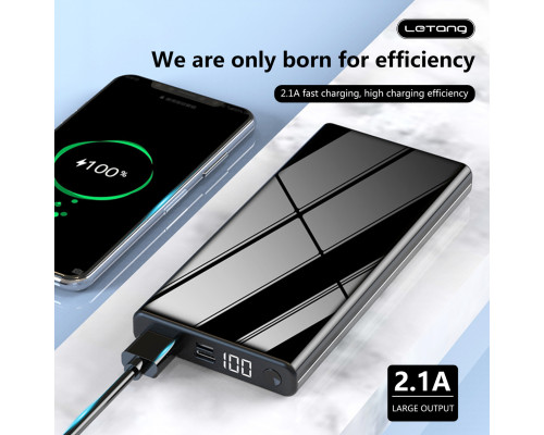 Power bank (повербанк) Letang LT-S140 (W42)- 10000 ма, 2.1A