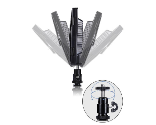 Комплект "MEDIUM S" LED світло Teyeleec TL520 (3200-5600K) + акумулятор + зарядний пристрій + стійка 2 м.