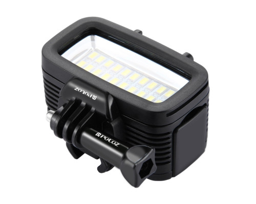 Лампа LED світло водонепроникна від Puluz PU222, LED підсвічування для екшн-камер Xiaomi YI, SJCam, GoPRO
